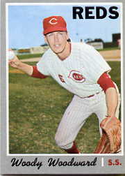 1970 Topps Baseball Cards      296     Woody Woodward